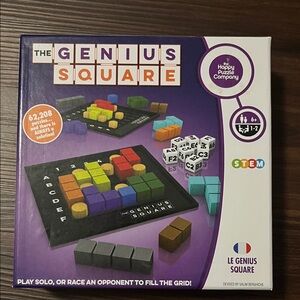 Genius Square Game - Multicolor